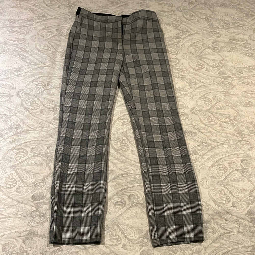 ZARA plaid trouser pants